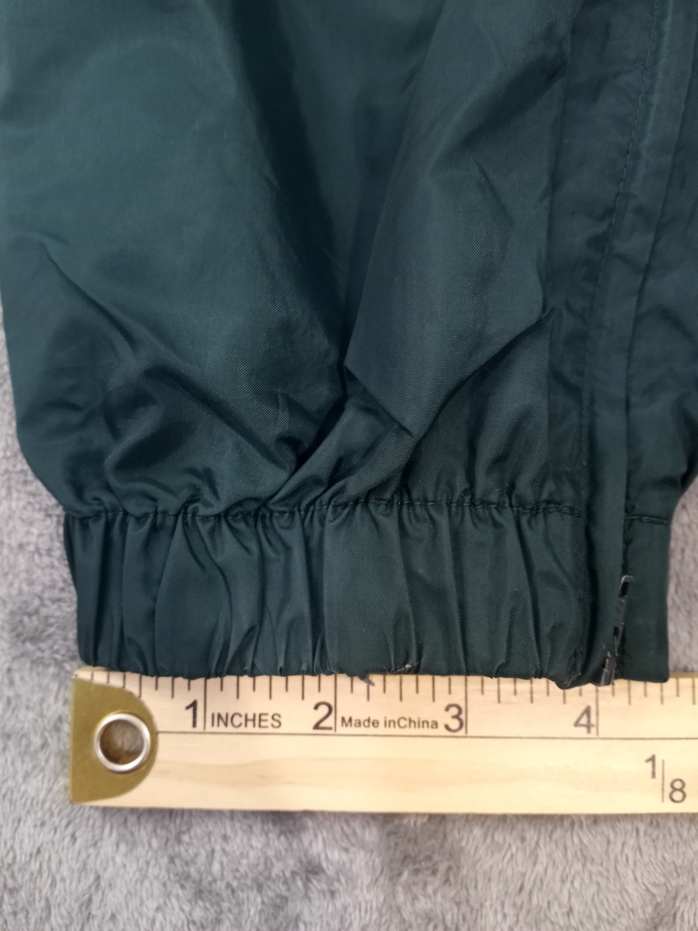 Nike Vintage Men's Forest Green Windbreaker Joggers Pants Size Medium - Picture 10 of 10